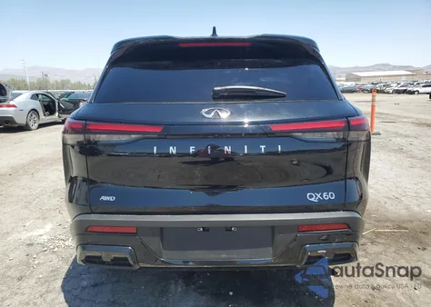 2025 Infiniti Qx60 Pure z USA, uszkodzony, nr VIN 5N1AL1ES4SC332953